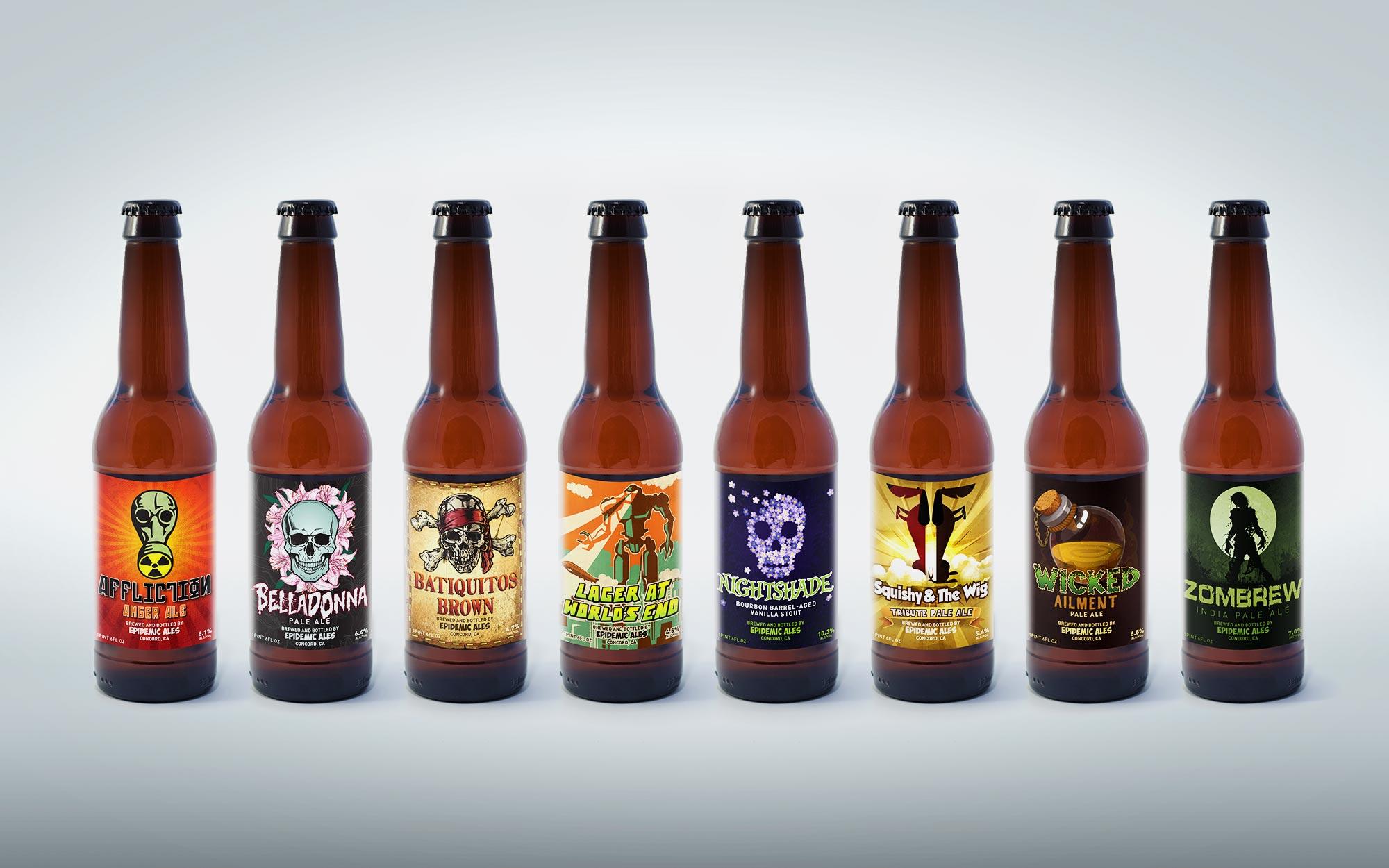 Epidemic Ales Bottles