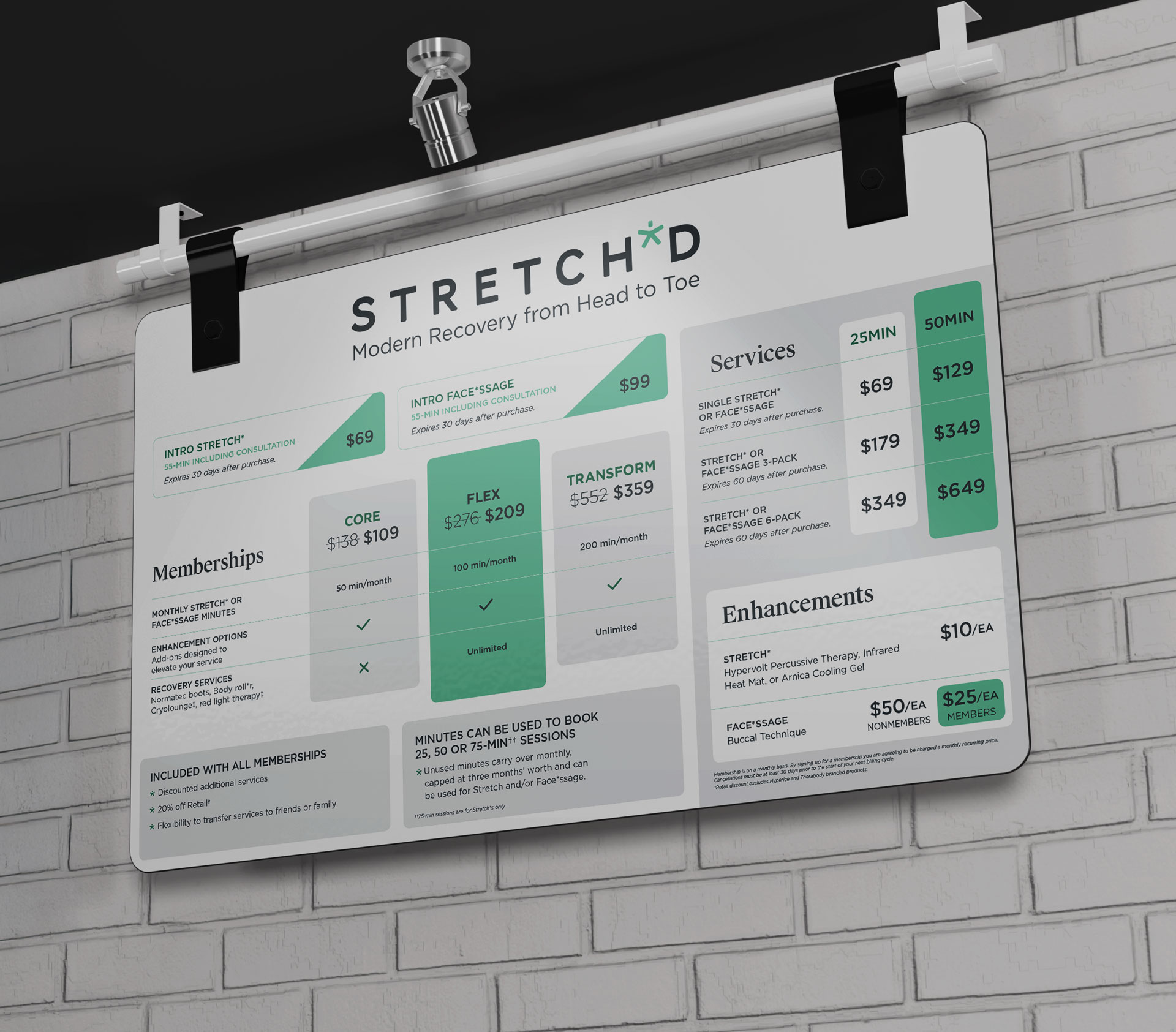 Stretchd Menu Board